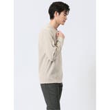 ジャガードモール クルーネック長袖Tシャツ | TAKA-Q MEN | 詳細画像4