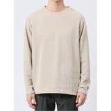 ジャガードモール クルーネック長袖Tシャツ | TAKA-Q MEN | 詳細画像6