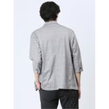 吸水速乾 グレンチェック 1ボタン7分袖ジャケット | TAKA-Q MEN | 詳細画像15