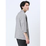 吸水速乾 グレンチェック 1ボタン7分袖ジャケット | TAKA-Q MEN | 詳細画像16