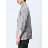 吸水速乾 グレンチェック 1ボタン7分袖ジャケット | TAKA-Q MEN | 詳細画像18