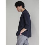 吸水速乾 グレンチェック 1ボタン7分袖ジャケット | TAKA-Q MEN | 詳細画像2