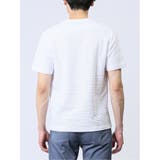 タックボーダー Vネック半袖Ｔシャツ | TAKA-Q MEN | 詳細画像17 