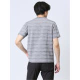 タックボーダー Vネック半袖Ｔシャツ | TAKA-Q MEN | 詳細画像22 