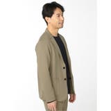 ストレッチダンボール セットアップ ジャケット | TAKA-Q MEN | 詳細画像15