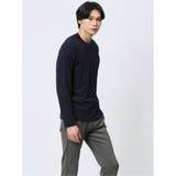 ケーブルジャガード クルーネック長袖Tシャツ | TAKA-Q MEN | 詳細画像25 