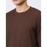 ケーブルジャガード クルーネック長袖Tシャツ | TAKA-Q MEN | 詳細画像8 