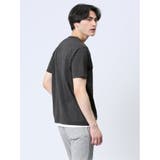 さまになる フェイクレイヤード キーネック半袖Tシャツ | TAKA-Q MEN | 詳細画像14 