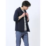 ふくれ切替ジャガード 7分袖パーカー | TAKA-Q MEN | 詳細画像15 