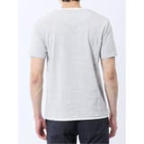 メランジポンチ キーネック半袖Tシャツ | TAKA-Q MEN | 詳細画像7