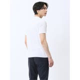 ふくれ千鳥ジャガード Vネック半袖Tシャツ | TAKA-Q MEN | 詳細画像4 