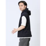 さまになる フェイクレイヤード 半袖プルパーカー | TAKA-Q MEN | 詳細画像25