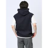 さまになる フェイクレイヤード 半袖プルパーカー | TAKA-Q MEN | 詳細画像26