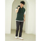 さまになる フェイクレイヤード 半袖プルパーカー | TAKA-Q MEN | 詳細画像3