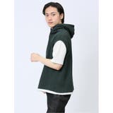 さまになる フェイクレイヤード 半袖プルパーカー | TAKA-Q MEN | 詳細画像5