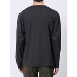 ふくれチェックジャガード クルーネック長袖Tシャツ | TAKA-Q MEN | 詳細画像18 