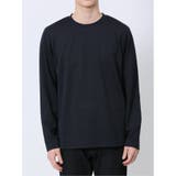 ふくれチェックジャガード クルーネック長袖Tシャツ | TAKA-Q MEN | 詳細画像26 