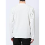 ふくれチェックジャガード クルーネック長袖Tシャツ | TAKA-Q MEN | 詳細画像8 