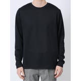 ジオメトリックジャガード クルーネック長袖Tシャツ | TAKA-Q MEN | 詳細画像26 