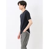 ドライワッフル キーネック半袖Tシャツ | TAKA-Q MEN | 詳細画像12