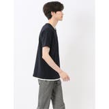ドライワッフル キーネック半袖Tシャツ | TAKA-Q MEN | 詳細画像14