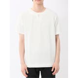 ドライワッフル キーネック半袖Tシャツ | TAKA-Q MEN | 詳細画像6