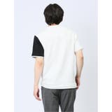 切替 フェイククルーネック半袖Tシャツ | TAKA-Q MEN | 詳細画像13