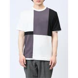 切替 フェイククルーネック半袖Tシャツ | TAKA-Q MEN | 詳細画像15