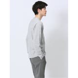 タックジャガード Vネック長袖Tシャツ | TAKA-Q MEN | 詳細画像14 