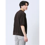 ジャガードケーブル クルーネック5分袖Ｔシャツ | TAKA-Q MEN | 詳細画像16 