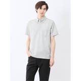 ドビーメッシュ ボタンダウン半袖ポロシャツ | TAKA-Q MEN | 詳細画像1