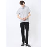ドビーメッシュ ボタンダウン半袖ポロシャツ | TAKA-Q MEN | 詳細画像23