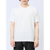 リンクスパネルボーダー Vネック半袖Tシャツ | TAKA-Q MEN | 詳細画像15