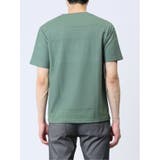 リンクスパネルボーダー Vネック半袖Tシャツ | TAKA-Q MEN | 詳細画像26