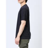 リンクスパネルボーダー Vネック半袖Tシャツ | TAKA-Q MEN | 詳細画像6