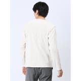 ジャガードモール クルーネック長袖Tシャツ | TAKA-Q MEN | 詳細画像3