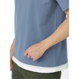 フェイクレイヤード キーネック半袖Tシャツ | TAKA-Q MEN | 詳細画像31 