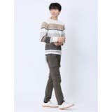 ポップコーンボーダー クルーネック長袖Tシャツ | TAKA-Q MEN | 詳細画像10