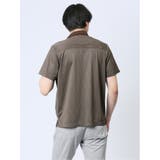 吸水速乾 エステルプリント クレリック半袖ポロシャツ | TAKA-Q MEN | 詳細画像27