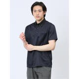 吸水速乾 エステルプリント クレリック半袖ポロシャツ | TAKA-Q MEN | 詳細画像4