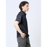 吸水速乾 エステルプリント クレリック半袖ポロシャツ | TAKA-Q MEN | 詳細画像7