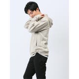 ジャガード フルジップ長袖パーカー | TAKA-Q MEN | 詳細画像2 