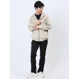 ジャガード フルジップ長袖パーカー | TAKA-Q MEN | 詳細画像5 