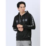 05黒 | 【WEB限定】ジオス/GIOS カチオン裏起毛 フルジップパーカー | TAKA-Q MEN