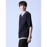 KAITEKI+ キーネック半袖Tシャツ&タンクトップ アンサンブル | TAKA-Q MEN | 詳細画像12