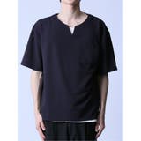KAITEKI+ キーネック半袖Tシャツ&タンクトップ アンサンブル | TAKA-Q MEN | 詳細画像15