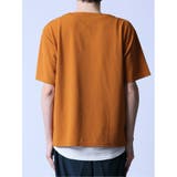 KAITEKI+ キーネック半袖Tシャツ&タンクトップ アンサンブル | TAKA-Q MEN | 詳細画像7