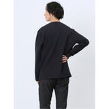 ジオメトリックジャガード フェイクVネック長袖Tシャツ | TAKA-Q MEN | 詳細画像13