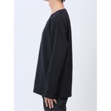 ジオメトリックジャガード フェイクVネック長袖Tシャツ | TAKA-Q MEN | 詳細画像16