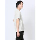 メッシュボーダー フェイクVネック半袖Tシャツ | TAKA-Q MEN | 詳細画像15
